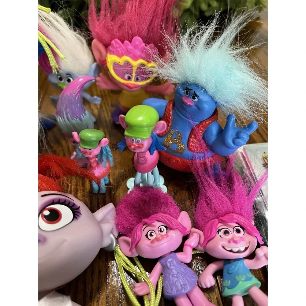 Trolls Dreamworks‎ Movies Mixed Lot 20 Figures Toys & Play Pack Dolls Hasbro
